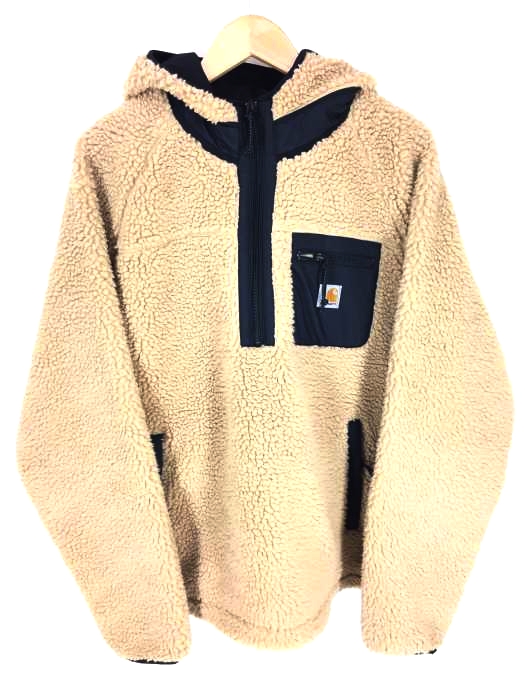 Carhartt WIP(カーハートワークインプログレス) PRENTIS PULLOVER ボア ハーフジップパーカー メンズ トップス
