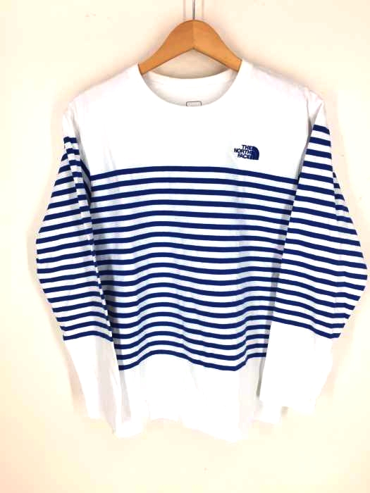 THE NORTH FACE（ザノースフェイス） L/S CEO A BORDR TEE ボーダー柄 クルーネックカットソー メンズ トップス