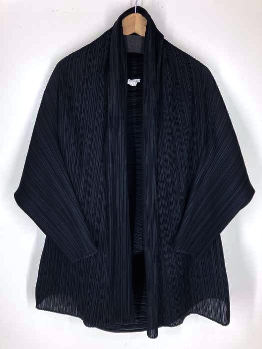 PLEATS PLEASE ISSEY MIYAKE（プリーツプリーズイッセイミヤケ） プリーツ加工カーディガン レディース トップス