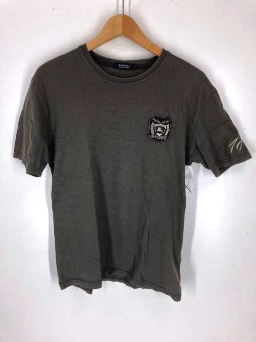 BURBERRY BLACK LABEL（バーバリーブラックレーベル） 胸元ロゴワッペン付き クルーネック Tシャツ レディース トップス