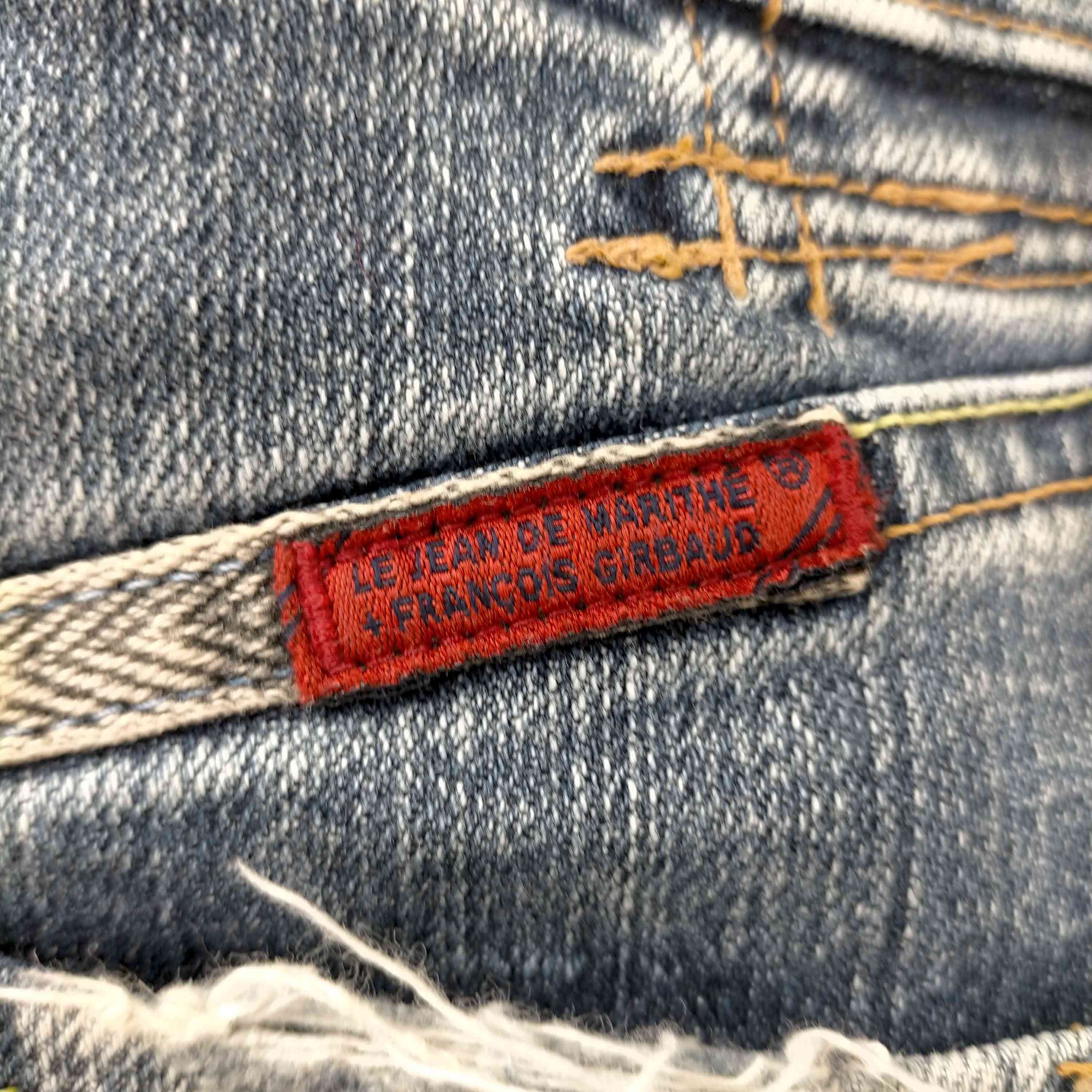 MARITHE FRANCOIS GIRBAUD(マリテフランソワジルボー)Y2K ジップフライ  