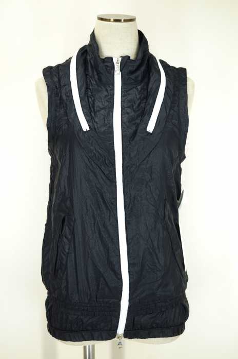 adidas by Stella McCartney （アディダスバイステラマッカートニー） デザインノースリーブナイロンジップパーカー レディース トップス