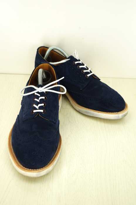 Tricker's （トリッカーズ） スウェードウイングチップシューズ メンズ シューズ