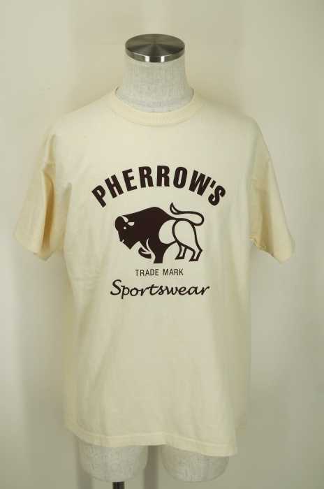 PHERROW'S （フェローズ） プリントTシャツ メンズ トップス