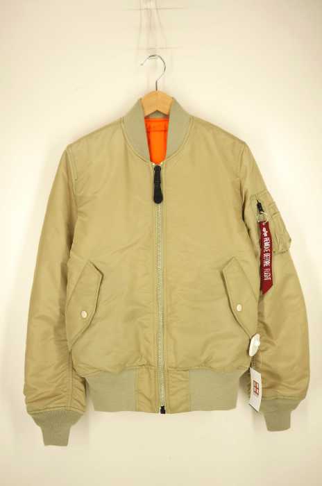 ALPHA INDUSTRIES（アルファインダストリーズ） MA-1 タイトジャケット メンズ アウター