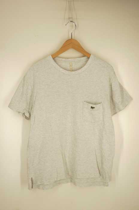 SCYE BASICS (サイベーシックス) 40/1鹿の子 メランジ ポケットTシャツ メンズ トップス
