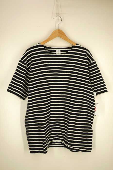 ANATOMICA （アナトミカ） マルニエクルーネックボーダーTシャツ メンズ トップス
