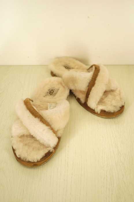 UGG （アグ） ムートン ファー サンダル レディース シューズ