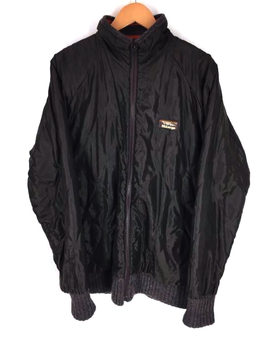 XLARGE（エクストララージ） リバーシブル 中綿 ハイネック ニットブルゾン キルティングジャケット メンズ アウター