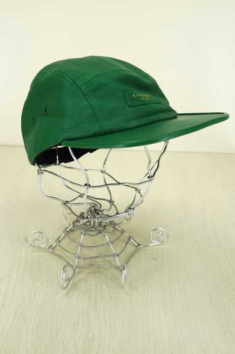 Supreme （シュプリーム） レザーキャンプキャップ メンズ 帽子