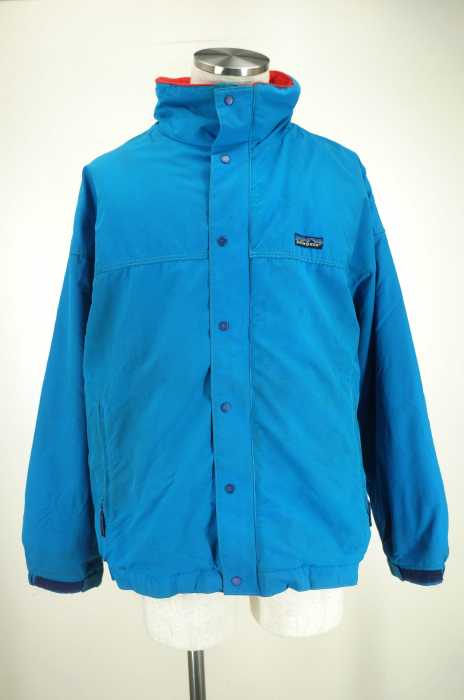 patagonia(パタゴニア) 裏地フリース ナイロンジャケット メンズ import：L 【中古】【ブランド古着バズストア】 patagonia （パタゴニア） 裏フリースナイロンジャケット メンズ