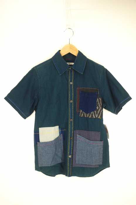 GAIJIN MADE（ガイジンメイド） 半袖デニムシャツ メンズ トップス