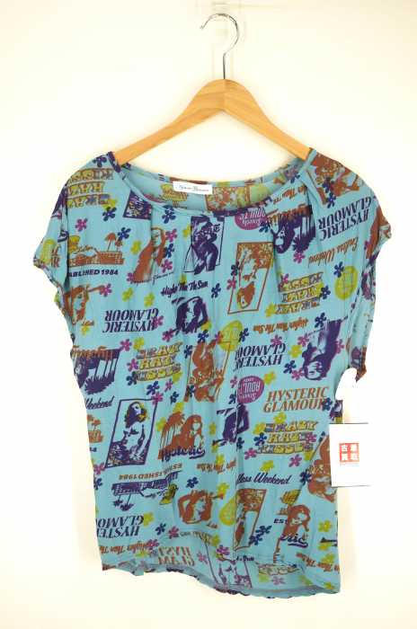 HYSTERIC GLAMOUR (ヒステリックグラマー) 総柄トップス レディース トップス