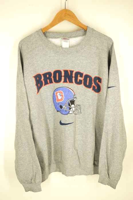 NIKE（ナイキ） USA製 BRONCOS クルーネックスウェット メンズ トップス