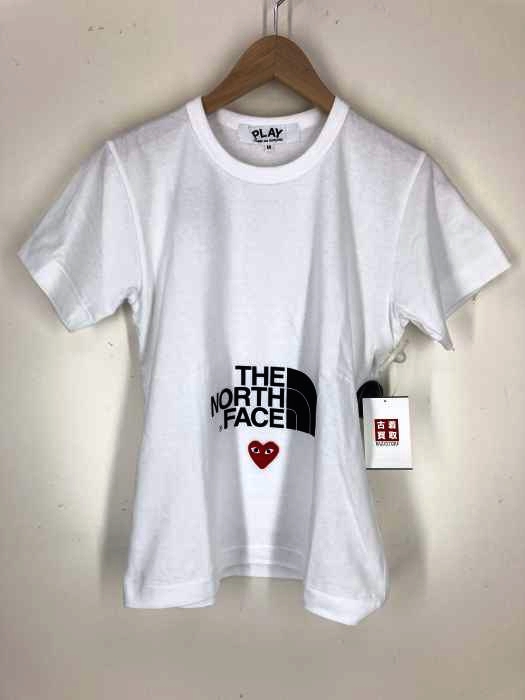 PLAY COMME des GARCONS（プレイコムデギャルソン） ロゴハート 刺繍 半袖Tシャツ レディース トップス