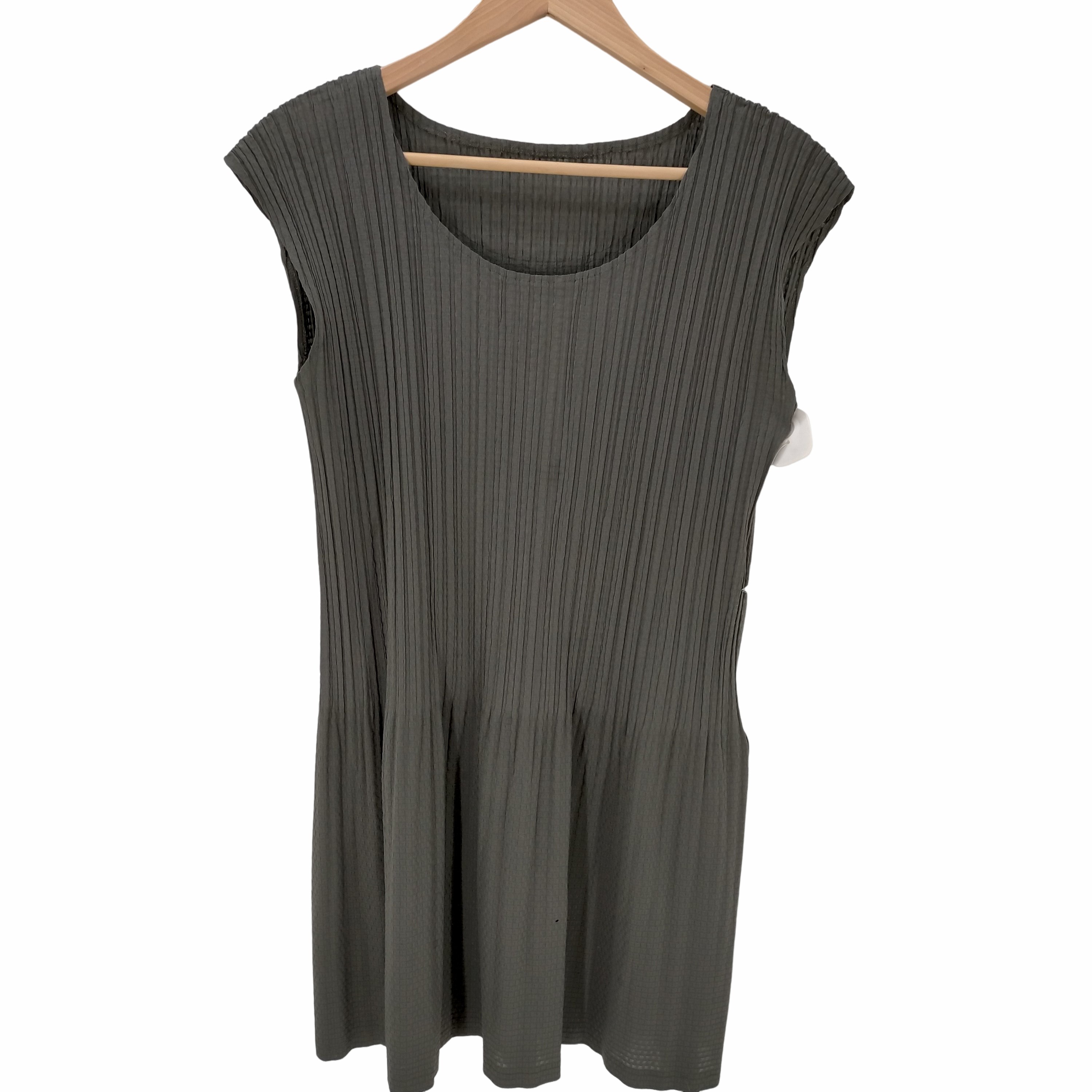 イッセイミヤケプリーツプリーズ半袖チュニック