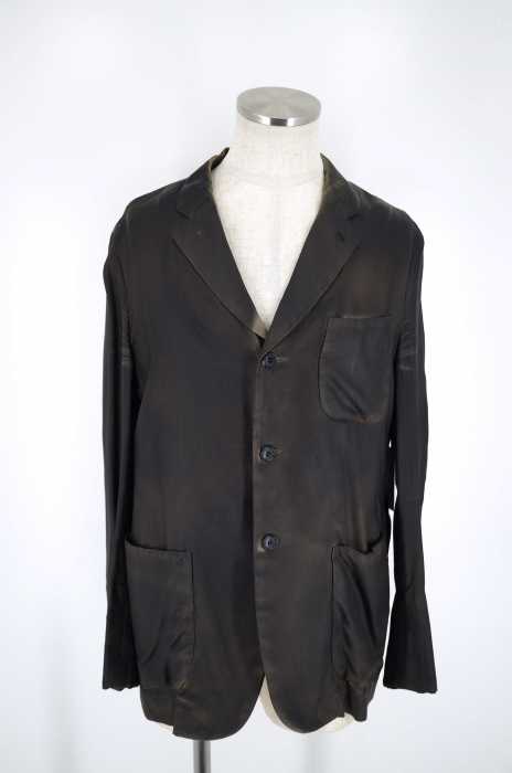 COMME des GARCONS HOMME PLUS （コムデギャルソンオムプリュス） 樹脂加工3Bテーラードジャケット メンズ アウター