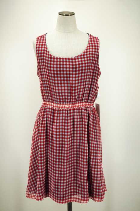 Nice Claup ナイスクラップ ギンガムチェック柄ワンピース レディース ワンピース ブランド古着買取販売バズストア