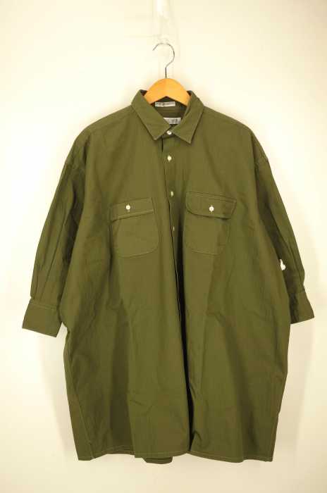 individualized shirts （インディヴィジュアライズドシャツ） ミリタリーシャツワンピース レディース ワンピース