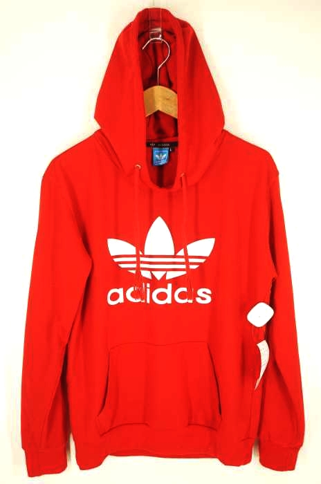 adidas（アディダス） トレフォイルロゴ プルオーバーパーカー レディース トップス