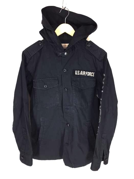 AVIREX(アヴィレックス) L/S HOODED US AIR FORCE SHIRT JACKET メンズ アウター