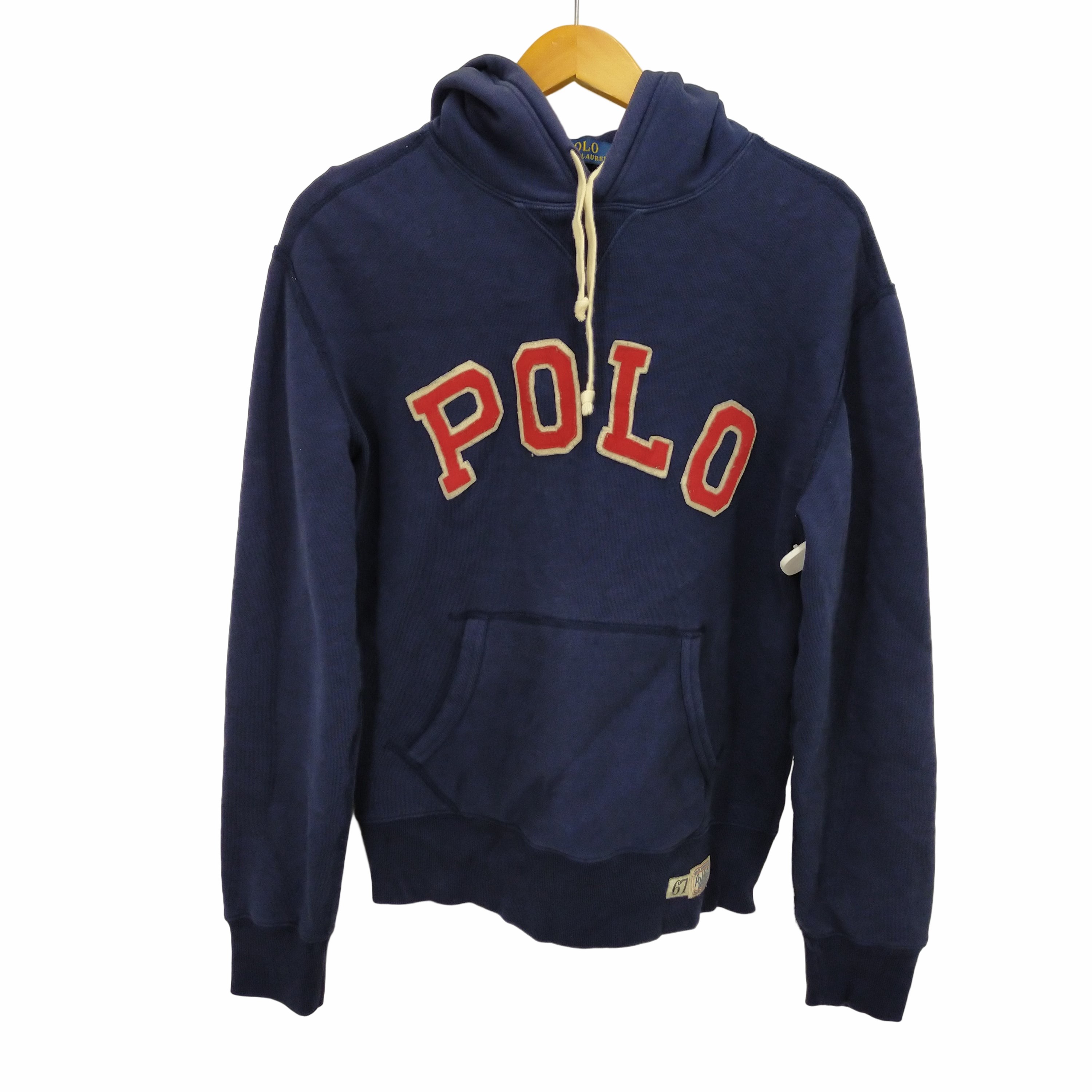 POLO パーカー　青　未使用タグはありませんが未使用です