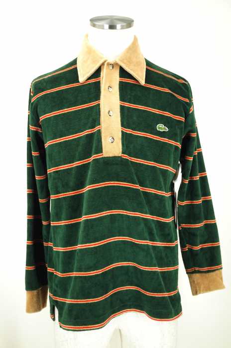 IZOD LACOSTE(アイゾッドラコステ) 切替襟プルオーバーシャツ メンズ トップス