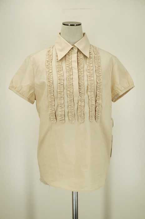 PS Paul Smith （ピーエスポールスミス） フリルプルオーバーシャツ レディース トップス