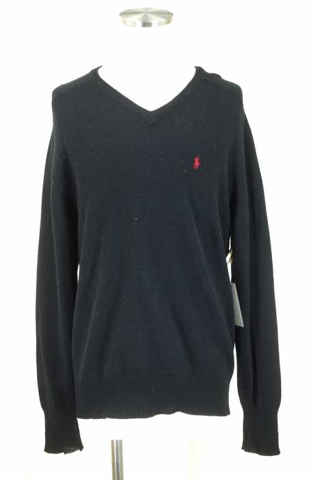 Polo by RALPH LAUREN （ポロバイラルフローレン） Vネックウールニットトップス メンズ トップス