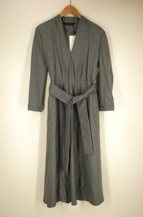 ZARA WOMAN （ザラ ウーマン） vネックワンピース レディース ワンピース