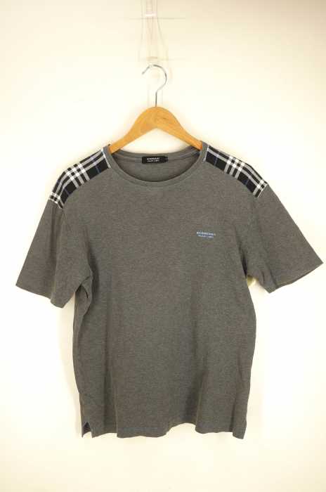 BURBERRY BLACK LABEL （バーバリーブラックレーベル） プリント クルーネックTシャツ メンズ トップス