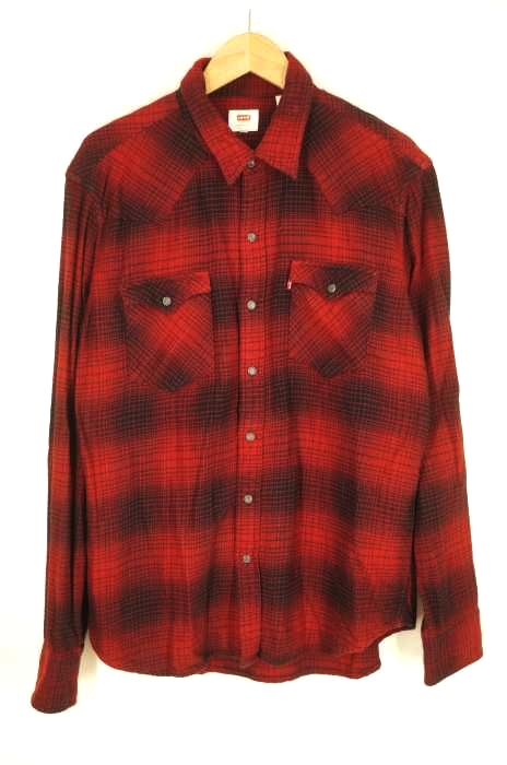 Levis（リーバイス） チェック柄ウエスタンシャツ メンズ トップス
