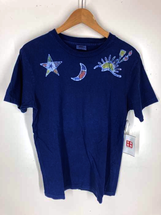 RED CLOUD GAIJINMADE（） インディゴ クルーネック 半袖 Tシャツ メンズ トップス