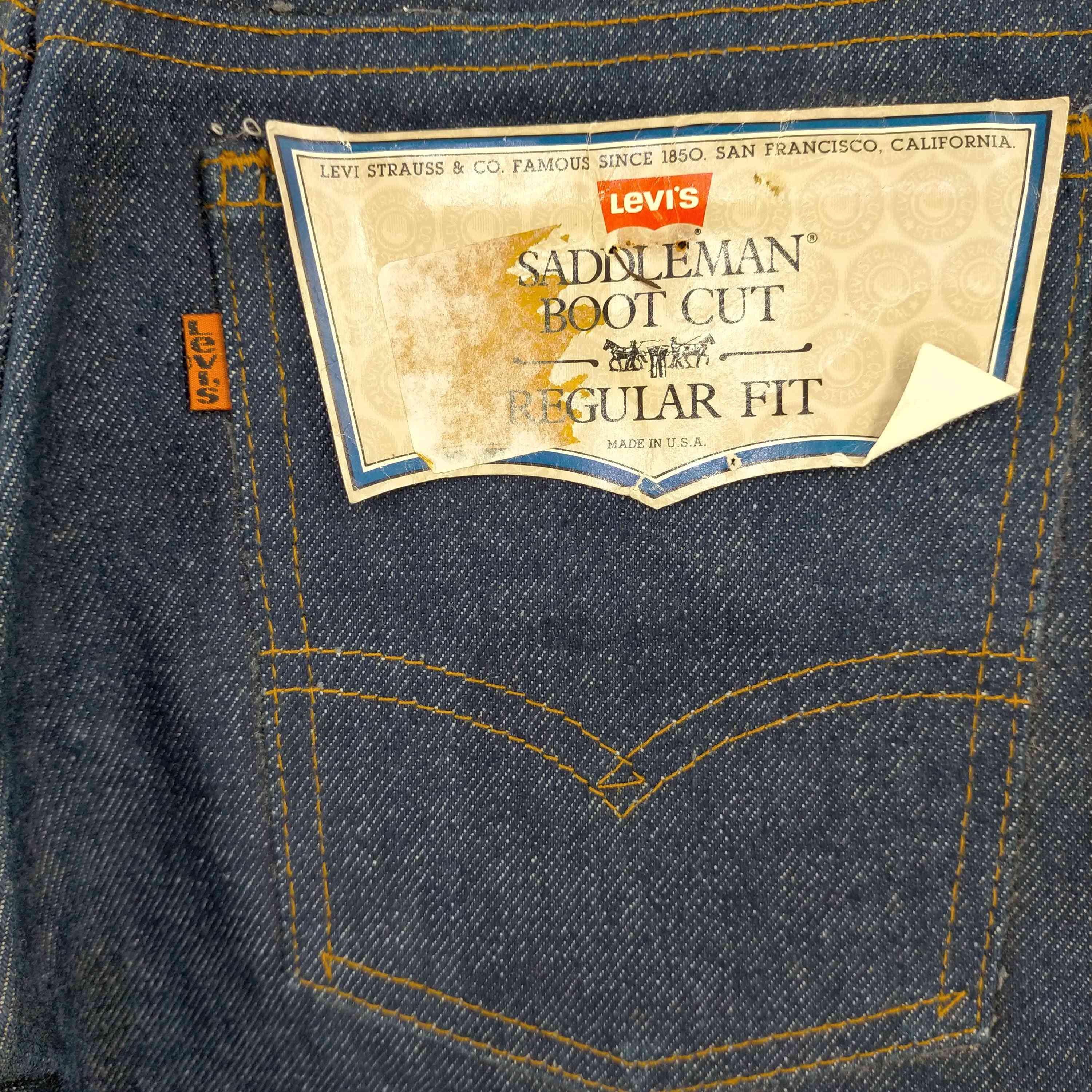 Levis(リーバイス)USA製 20517-0217 オレンジタブ ブーツカットデニム 