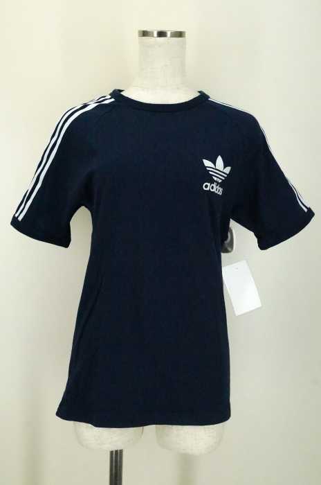 adidas Originals （アディダスオリジナルス） フロッキープリントTシャツ レディース トップス