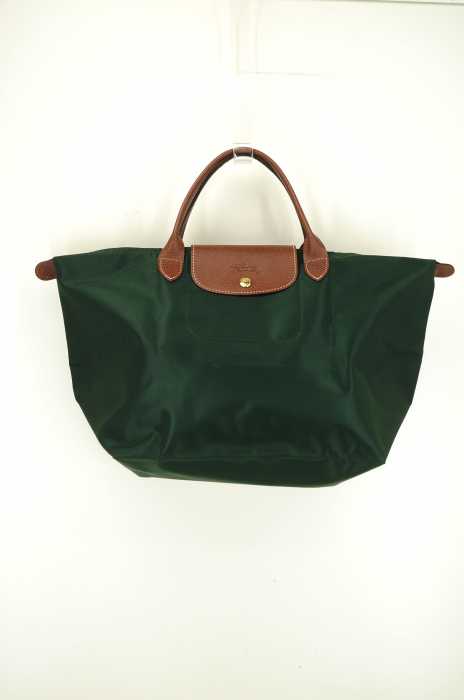 LONGCHAMP （ロンシャン） レザー使い折り畳みハンドバッグ レディース バッグ