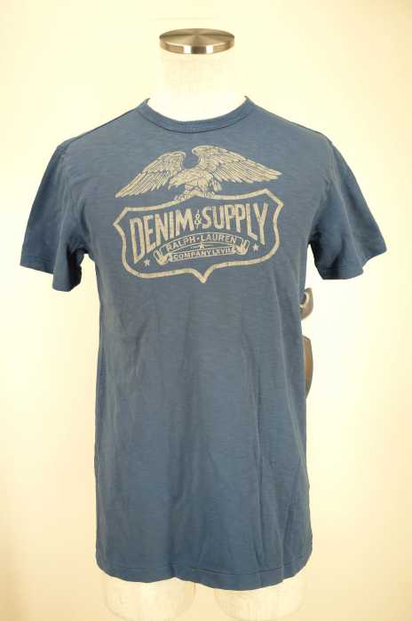 DENIM & SUPPLY RALPH LAUREN （デニム&サプライ ラルフローレン） ヴィンテージ加工プリントTシャツ メンズ トップス