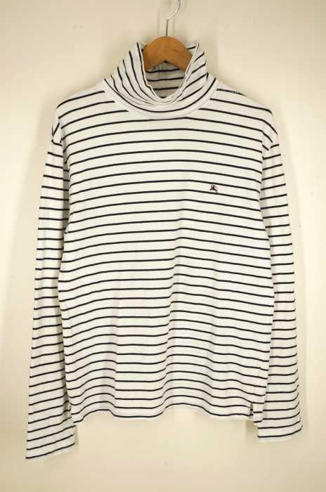 BURBERRY BLACK LABEL (バーバリーブラックレーベル) ボーダー柄 長袖カットソー メンズ トップス