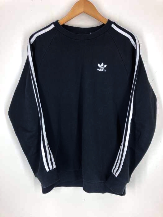 adidas Originals（アディダスオリジナルス） 3STRIPES CREW ラグラン 3ストライプ スウエット メンズ トップス
