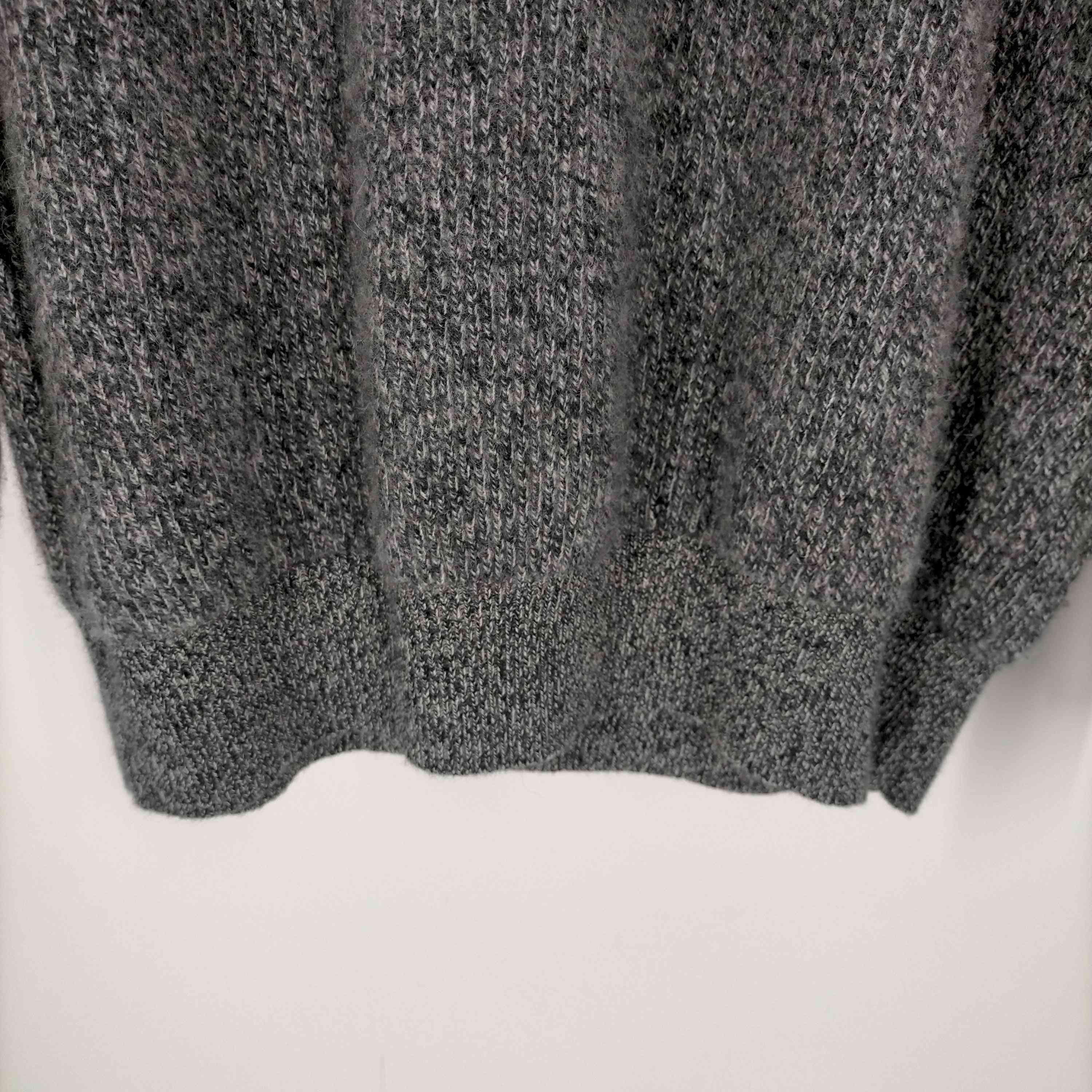 再再販 BATOTER カシミアフォックスクルーネックニット グレー