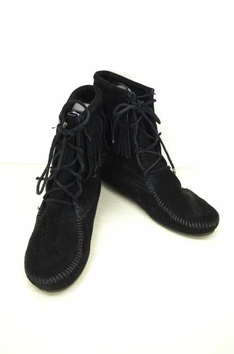 Minnetonka （ミネトンカ） フリンジショートブーツ レディース シューズ