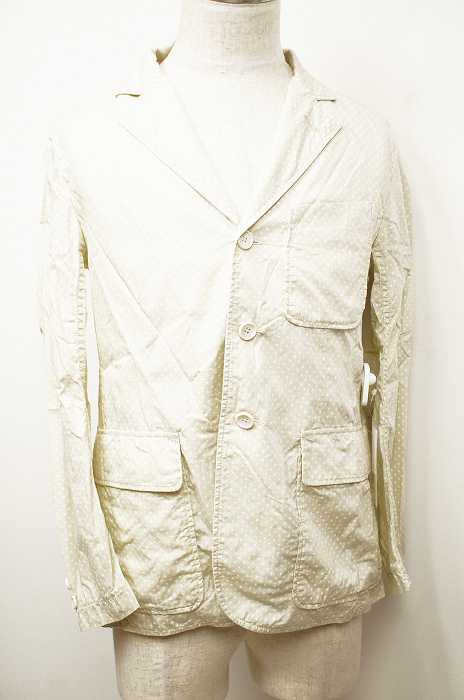 Engineered Garments （エンジニアードガーメンツ） ドット柄コットンテーラードジャケット メンズ アウター