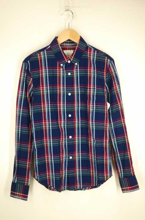 BAND OF OUTSIDERS(バンドオブアウトサイダーズ) チェックシャツ メンズ トップス