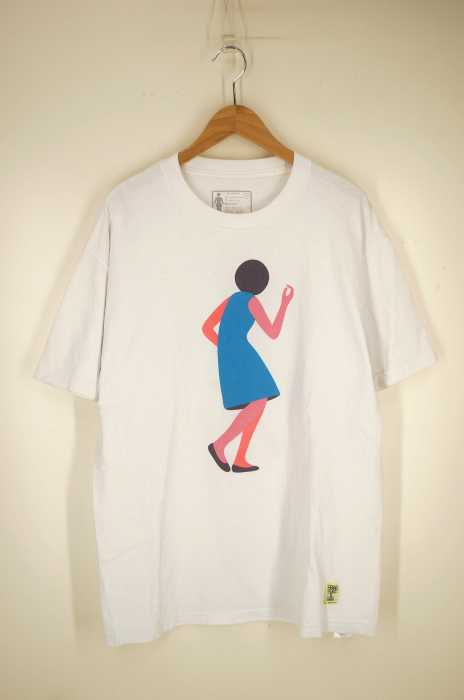 SSZ BEAMS SURF&SK8（ビームス サーフアンドスケート エスエスゼット） 染込みプリントTシャツ メンズ トップス