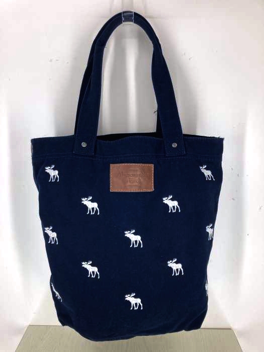 Abercrombie & Fitch（アバクロンビーアンドフィッチ） ロゴ刺繍 トートバッグ レディース バッグ