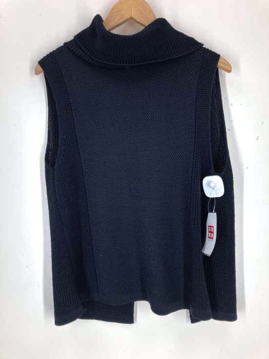 INDIVI（インディヴィ） バックスリットタートルネックニットセーター レディース トップス