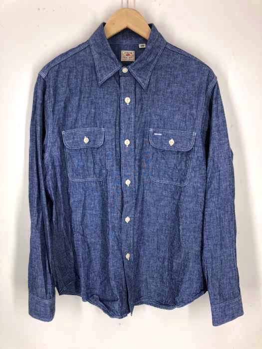 SUGER CANE（シュガーケーン） BLUE CHAMBRAY WORK SHIRT シャンブレーワークシャツ メンズ トップス