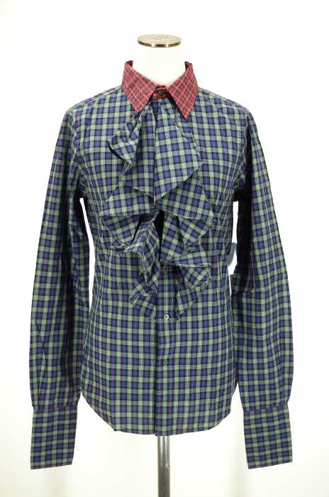 Rugby Ralph Lauren (ラグビーラルフローレン) チェック柄フリルシャツ レディース トップス