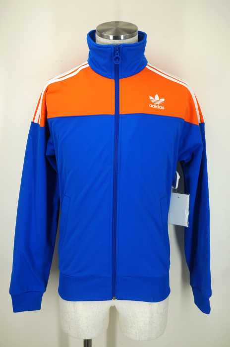 adidas Originals (アディダスオリジナルス) フロッキープリントジップジャージ トラックジャージ メンズ トップス