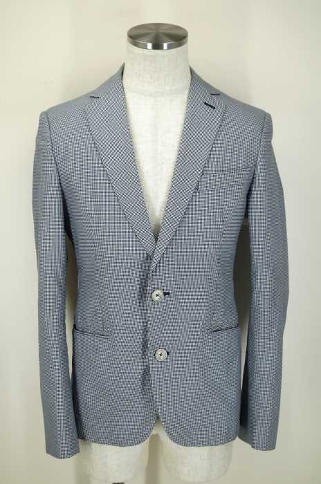 ZARA MAN （ザラマン） 千鳥格子柄 2Bテーラードジャケット メンズ アウター